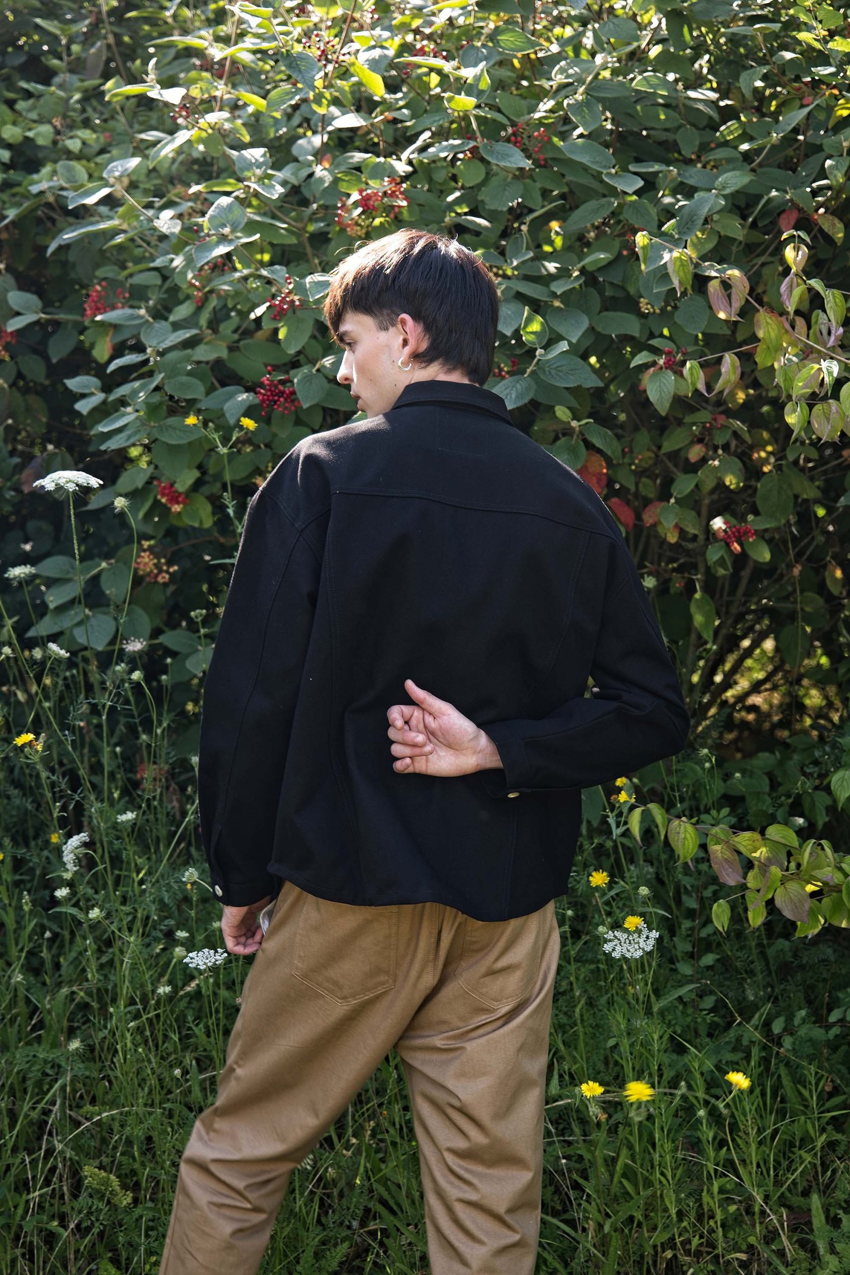 Veste-chemise Attis Noir – Image 5