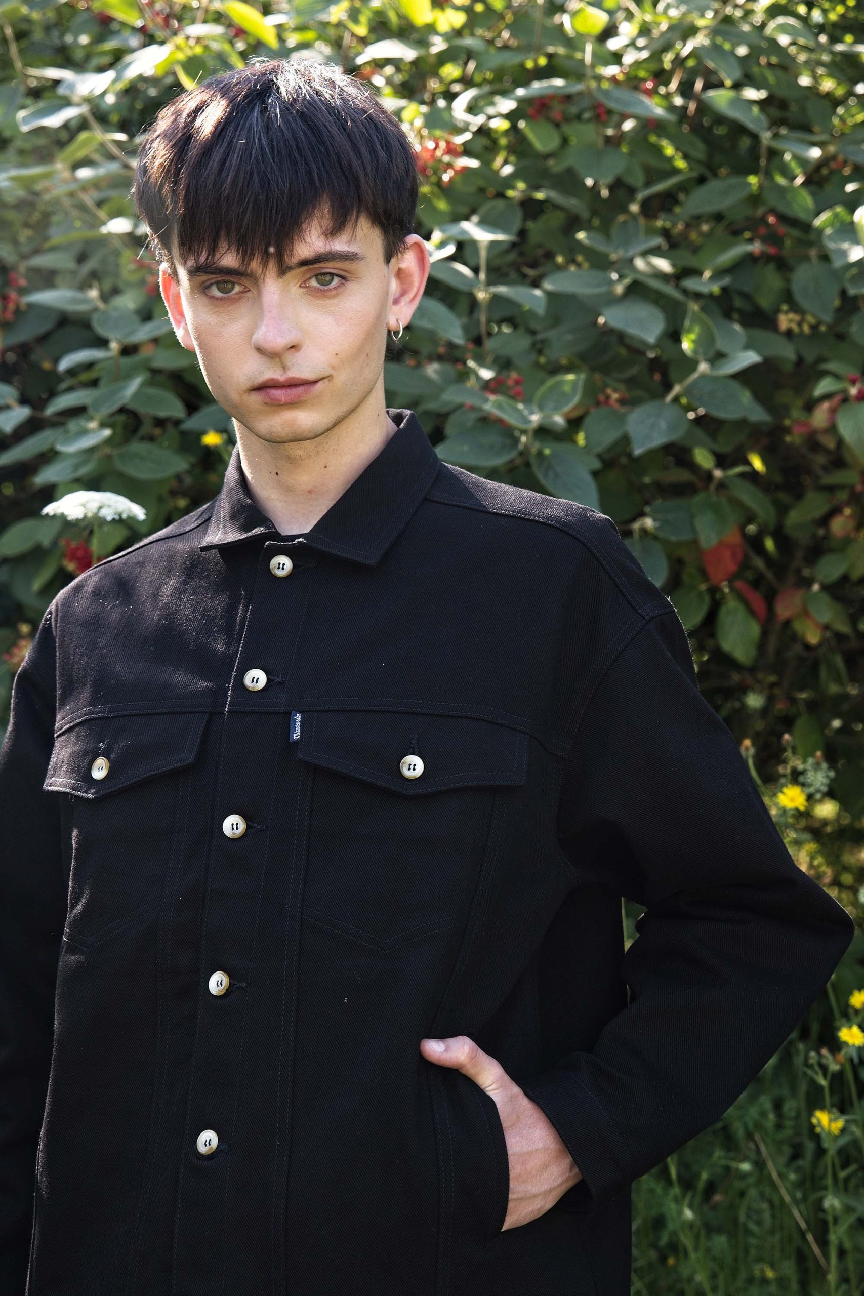 Veste-chemise Attis Noir – Image 9