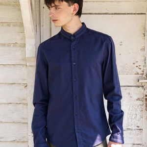 Chemise Piloto Flanelle Bleu Marine