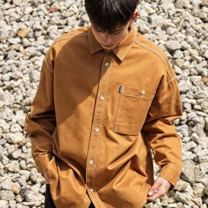 Chemise Oversize Pedro Tabac