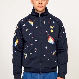 Veste de Sport Zapallal Difraccion Bleu Marine