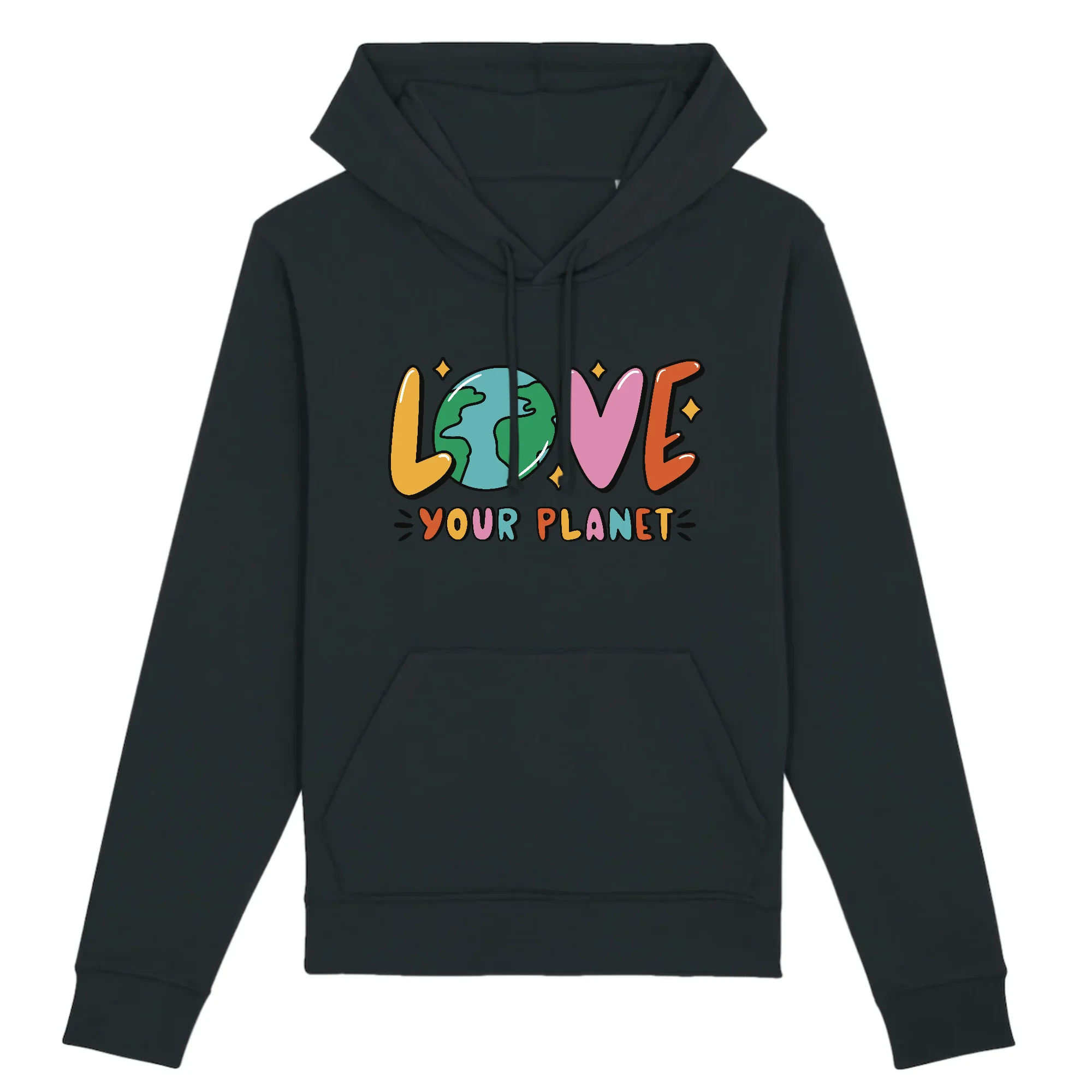 Pull à capuche femme - LOVE YOUR PLANET – Image 4