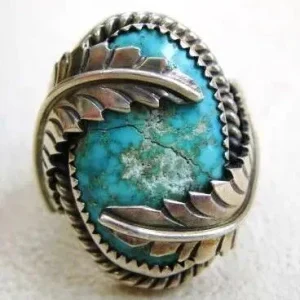 Bague Indienne Turquoise
