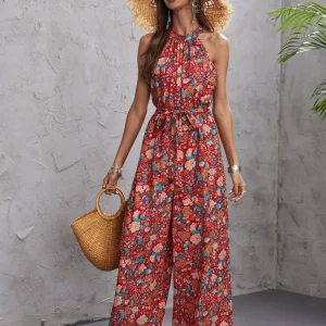 Combinaison Floral Hippie Femme