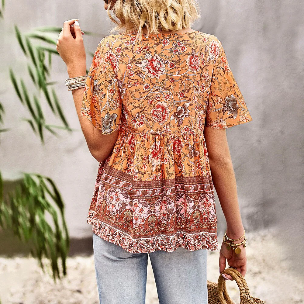 Blouse Style Hippie 70s – Image 3
