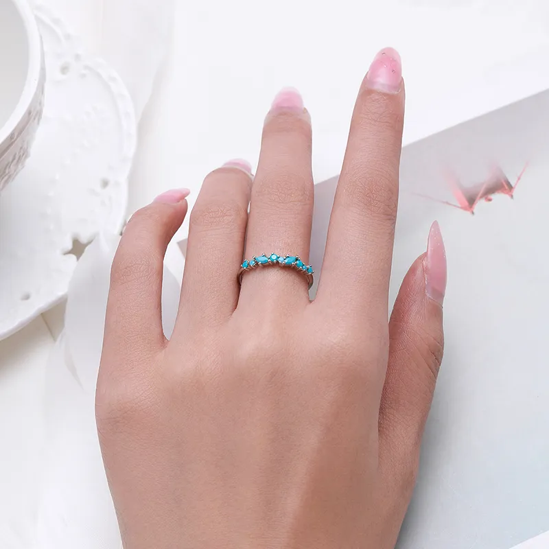 Bague Anneau Turquoise – Image 2