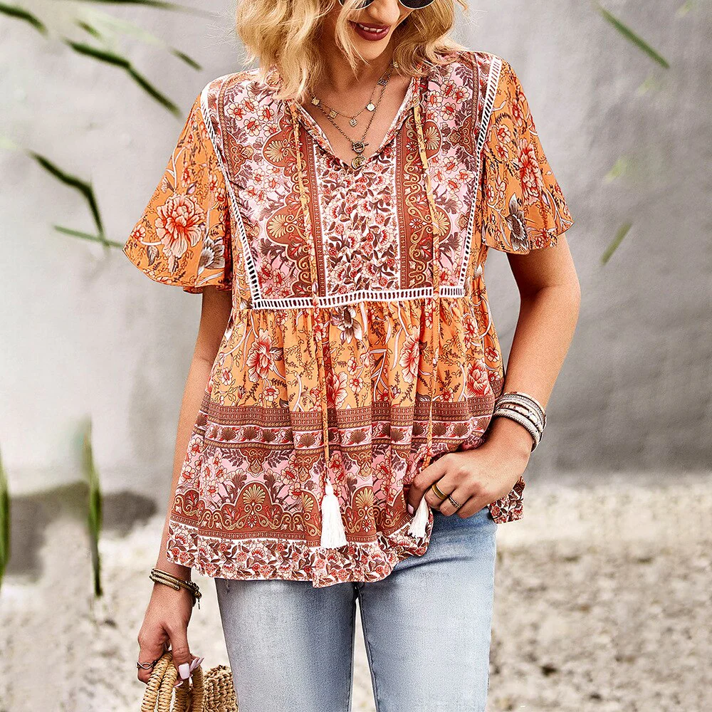Blouse Style Hippie 70s – Image 6