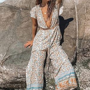 Combinaison Hippie Été Femme