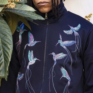 Veste de Sport Clasica Colibri Bleu Marine