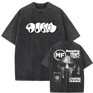 T-shirt hip-hop oversized - MF DOOM (Copie)