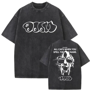 T-shirt hip-hop oversized - MF DOOM