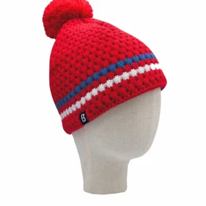Bonnet enfant Rouge - ref. ACOLL - marque BLANC BONNET