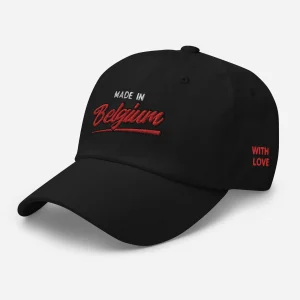 Casquette de Baseball - "Made in Belgium with love"