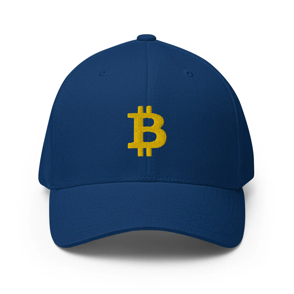 Casquette FLEXFIT brodée - BITCOIN en 3D PUFF – Image 8