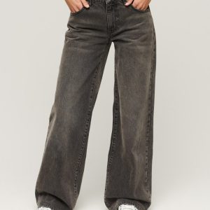 jeans large femme