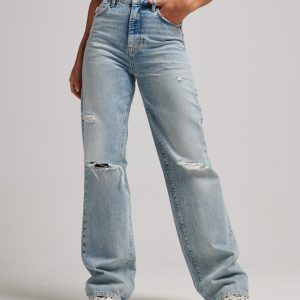 jeans large femme