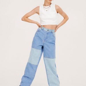 jeans large femme