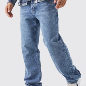 jeans large homme
