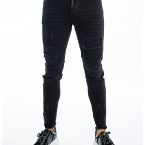 jeans noir homme