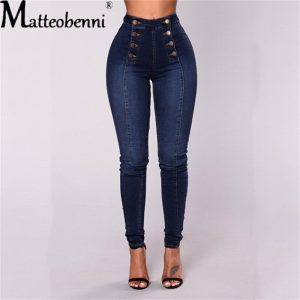 jeans taille haute