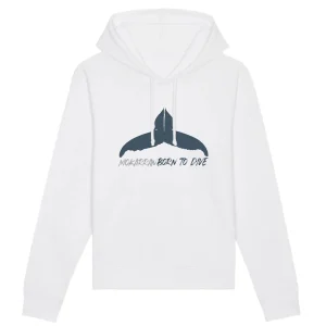 SWEAT À CAPUCHE BIO BORN TO DIVE