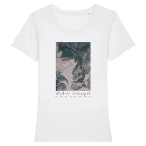 T-SHIRT COL ROND BIO TAHITI LIFE STYLE