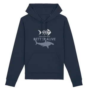 SWEAT À CAPUCHE BIO BETTER ALIVE