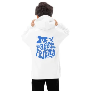 Sweat à capuche polaire pour enfants - MY BEST FRIEND
