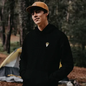 Pull à capuche brodé - Belgitude