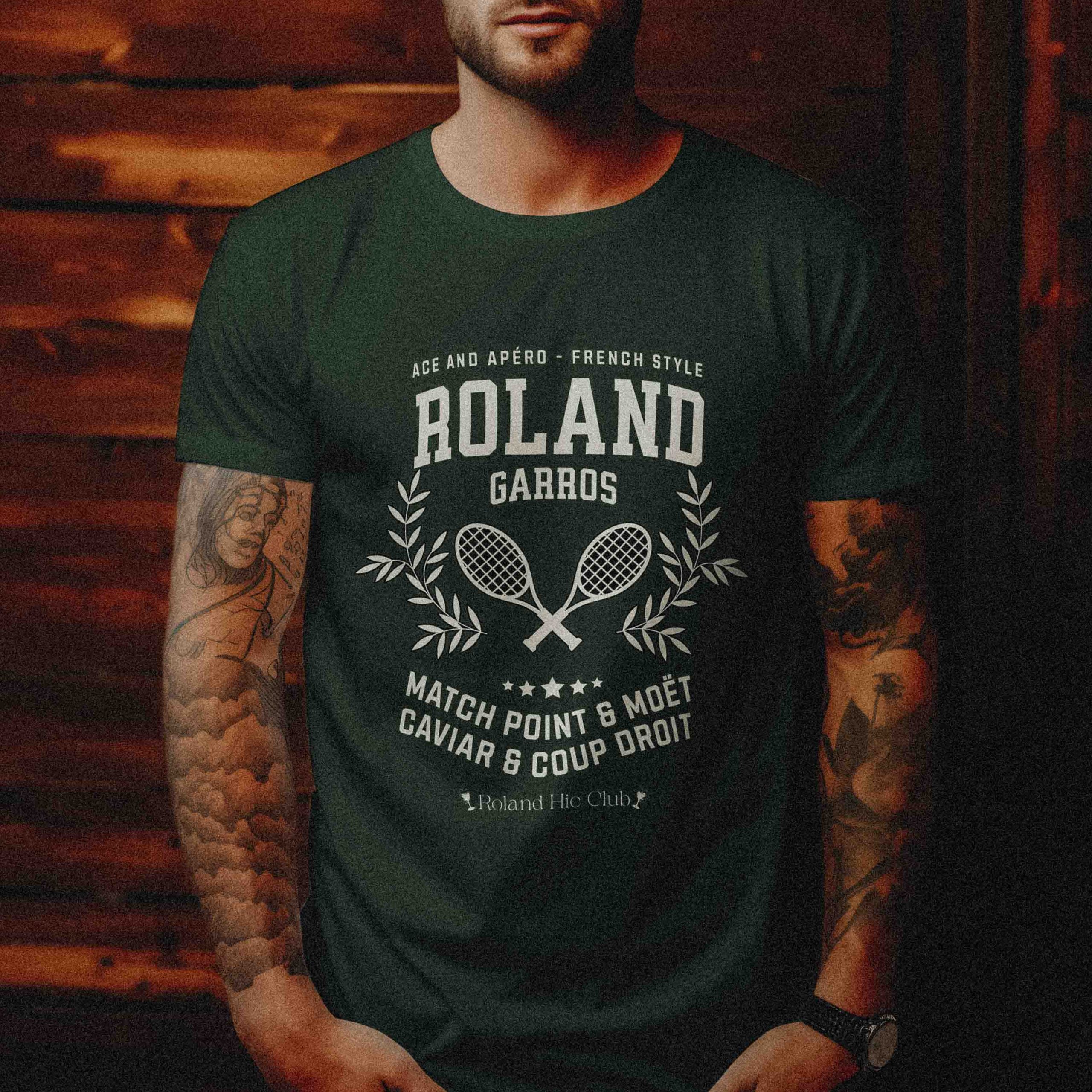 T-shirt Roland Garros - “roland Hic Club” – Image 6
