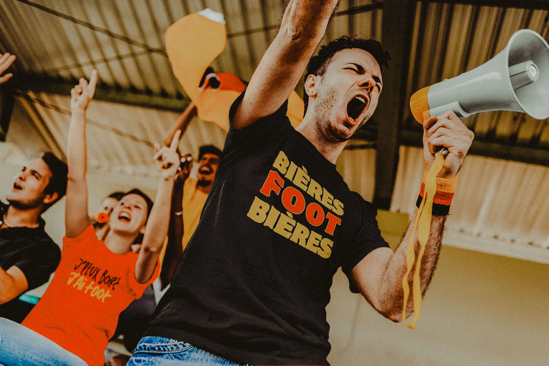 T-shirt supporter belge - "Bières foot bières" – Image 5