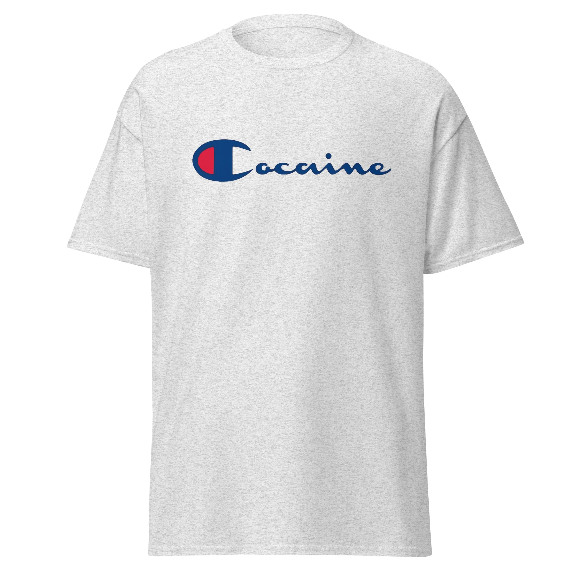 T-shirt unisexe - Parodie Champion "Cocaïne"