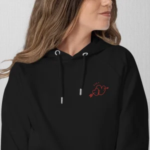 Pull à capuche brodé