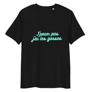 T-shirt homme - "J'peux pas j'ai les gosses"