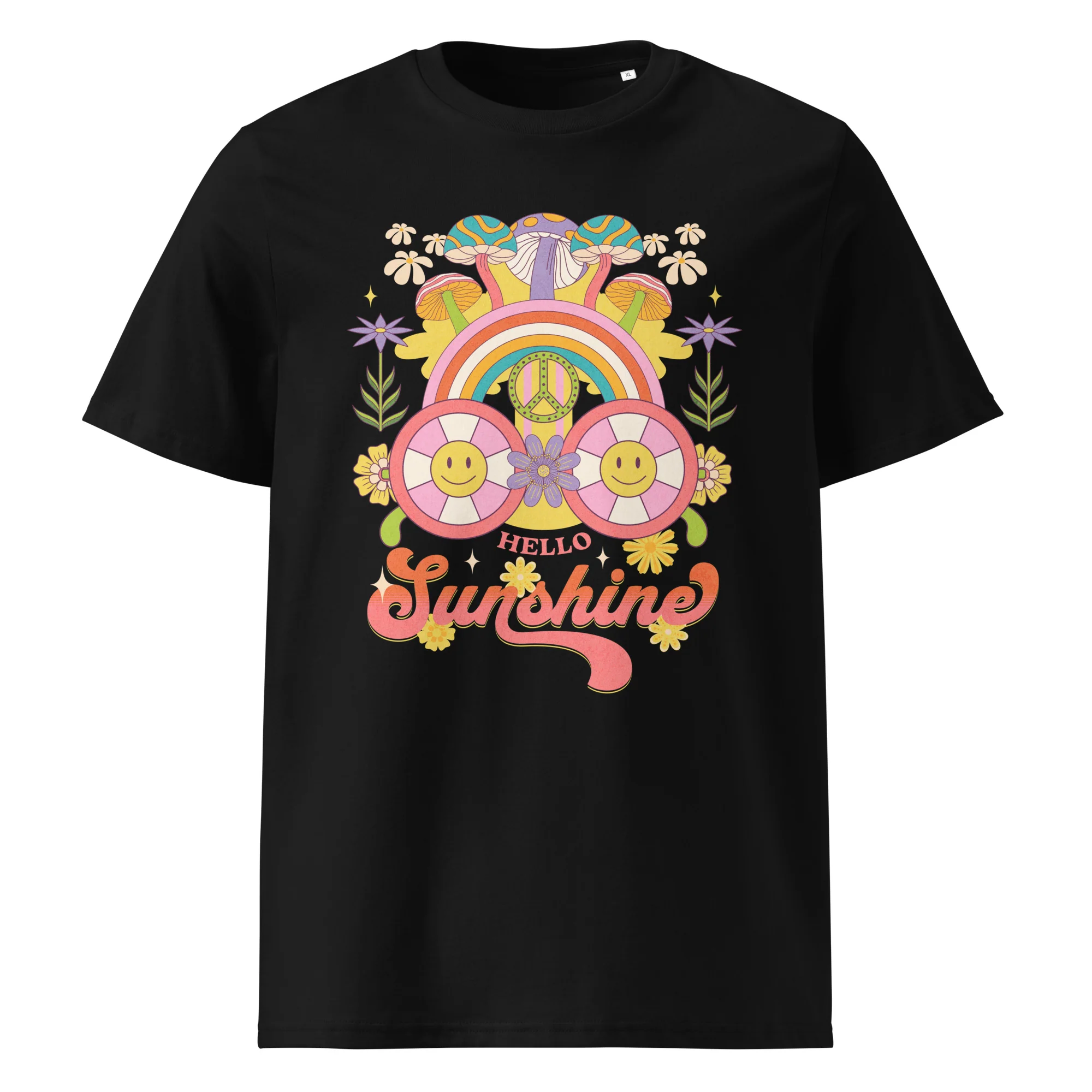 T-shirt unisexe en coton biologique - hello sunshine – Image 2