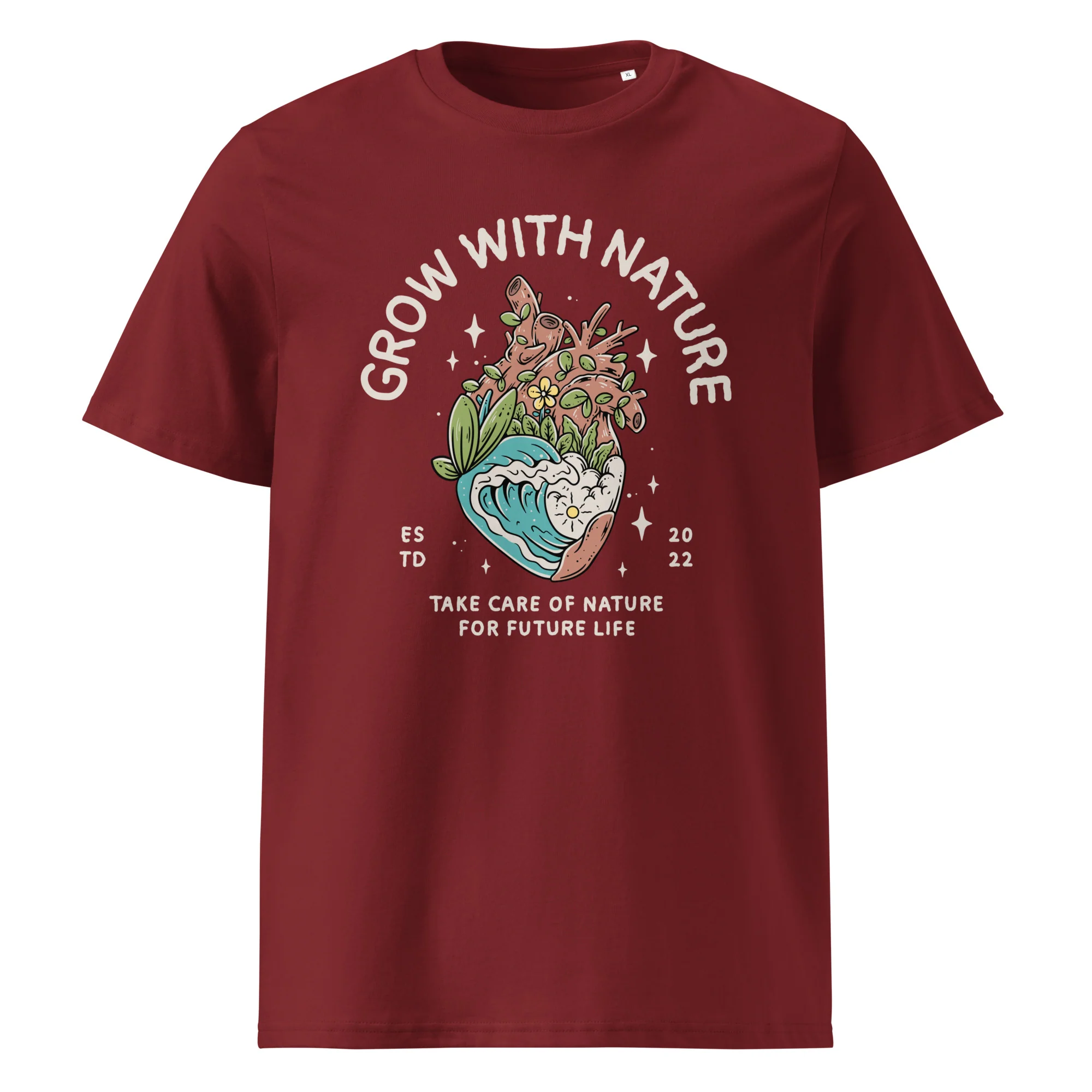 T-shirt unisexe en coton biologique – Image 5