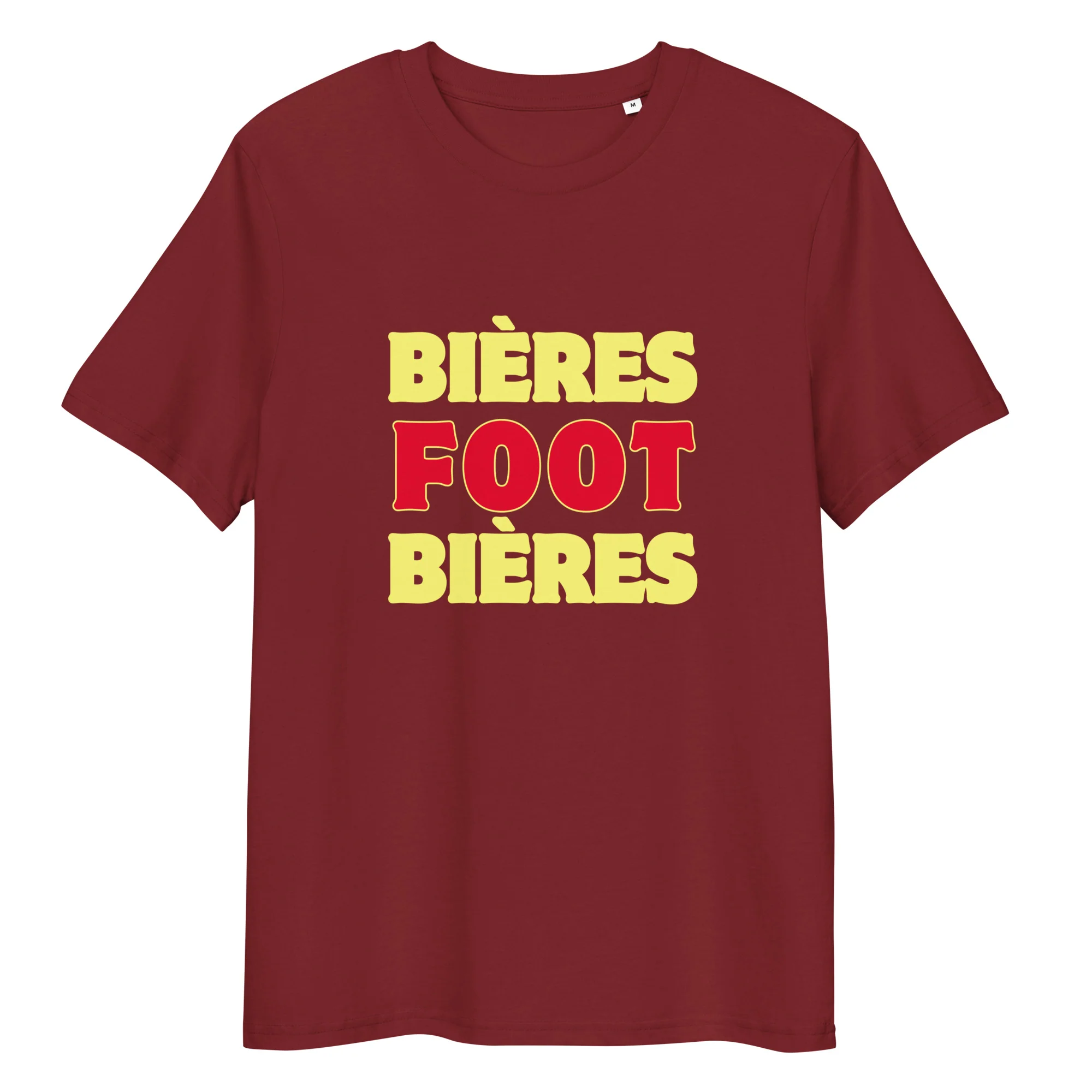 T-shirt supporter belge - "Bières foot bières" – Image 3