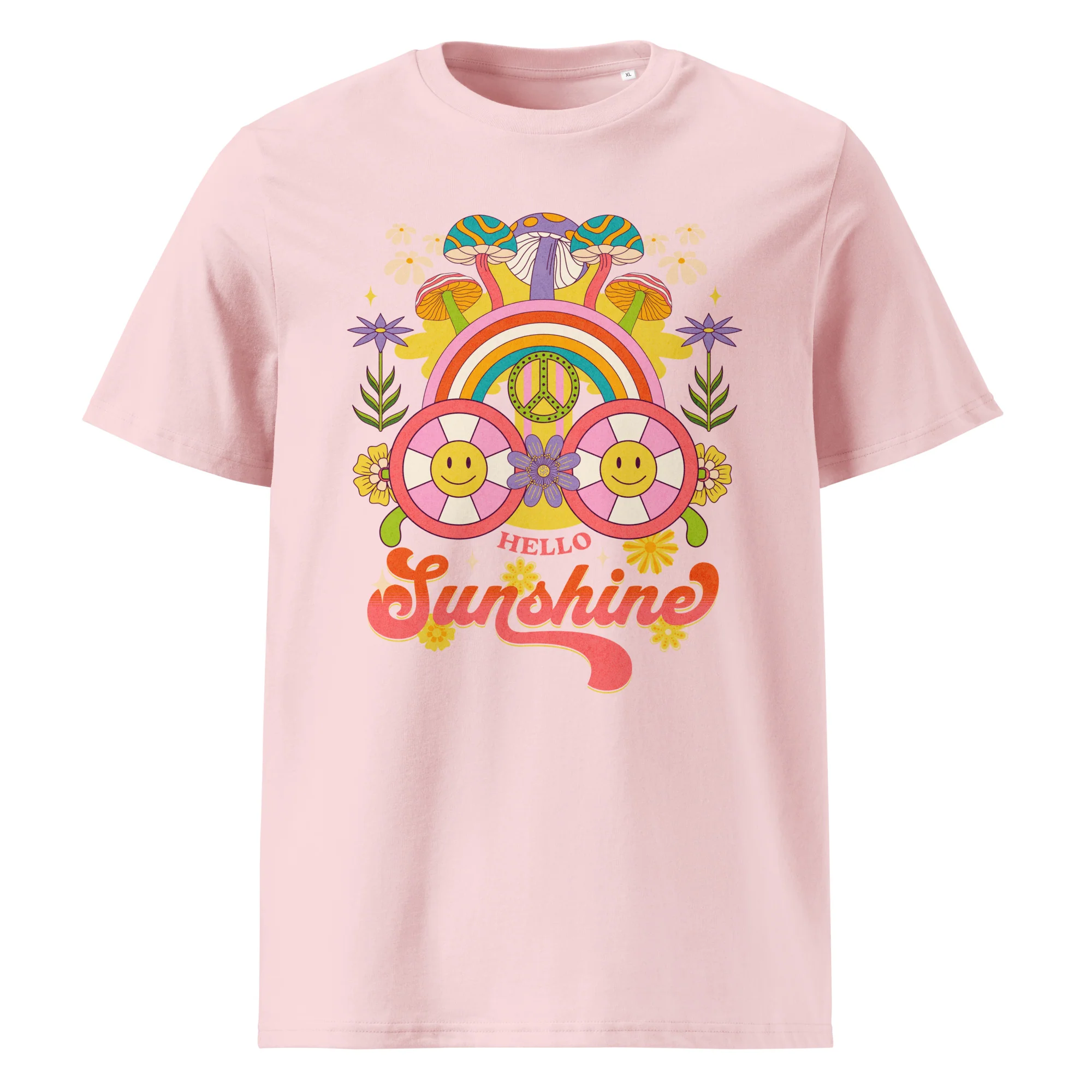 T-shirt unisexe en coton biologique - hello sunshine