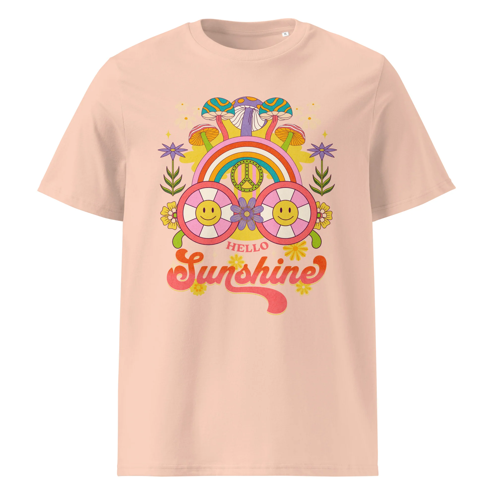 T-shirt unisexe en coton biologique - hello sunshine – Image 3