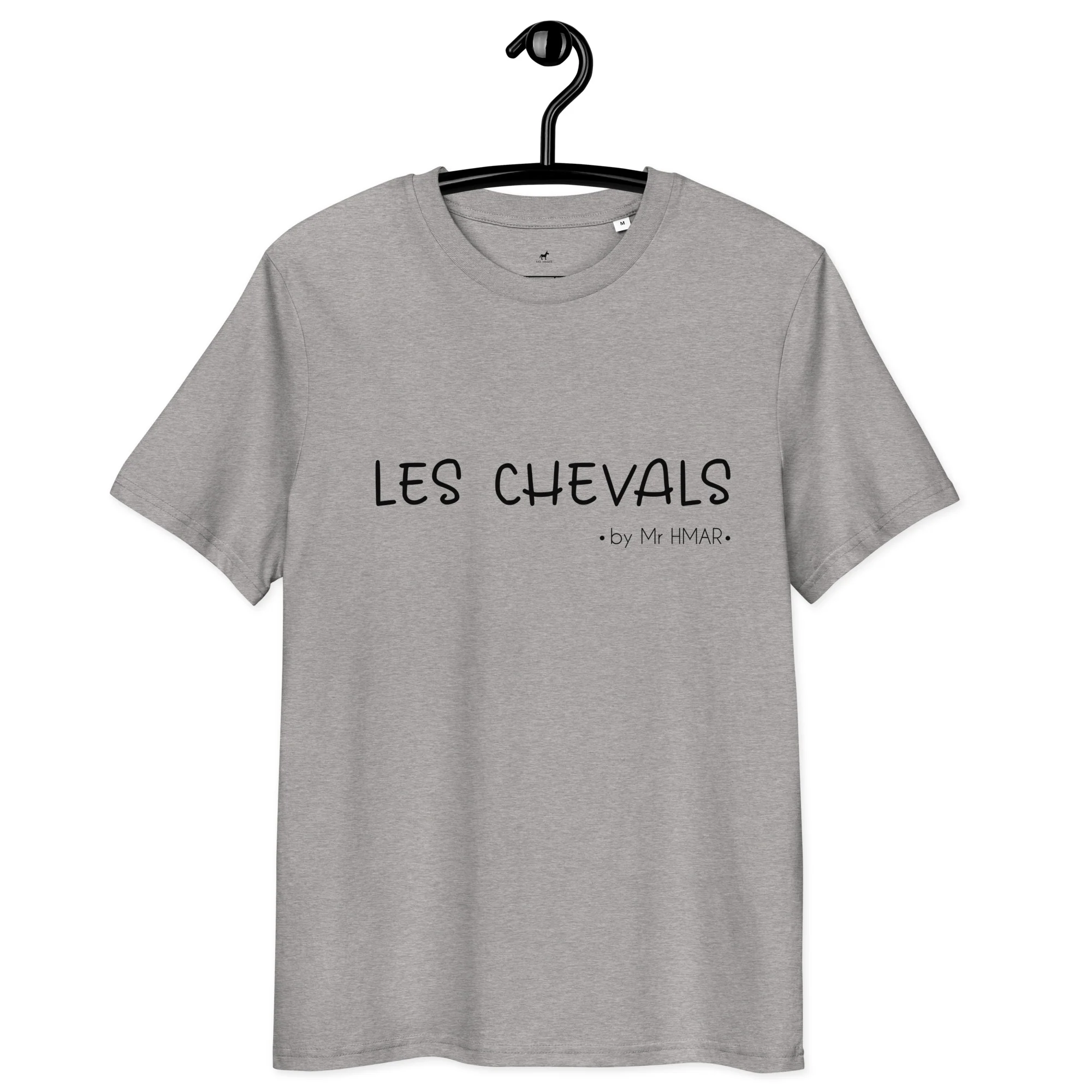T-shirt unisexe en coton biologique "Les Chevals" 2026 – Image 2