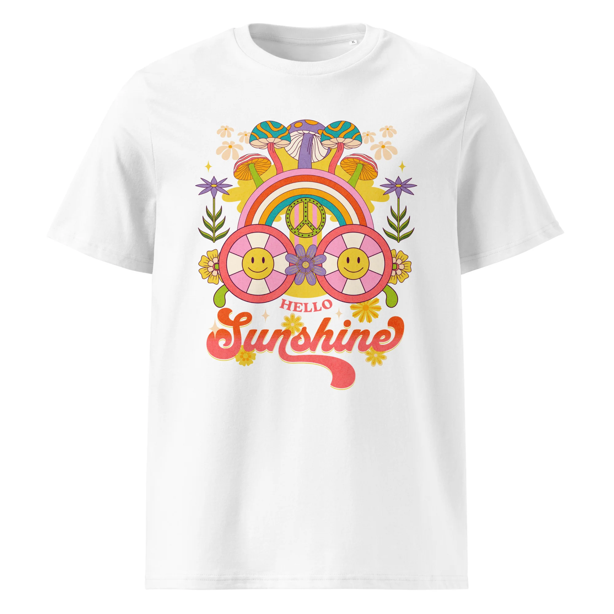 T-shirt unisexe en coton biologique - hello sunshine – Image 4
