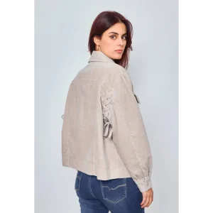 VESTE VELOURS CHARLISE