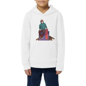 Pull à capuche enfant - SkateBoy